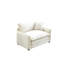 Canapé confortable à assise profonde simple avec un oreiller, adapté au salon et à la chambre à coucher, velours côtelé plusieurs occasions Club-1295184544