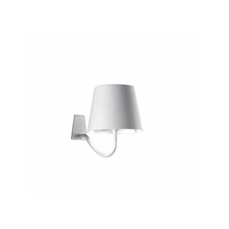 Poldina Pro Wall Lamp With Mounting Bracket, White