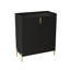 Armoire à 2 portes pour un rangement durable et une présentation élégante dans les salles à manger et les salons-431559796