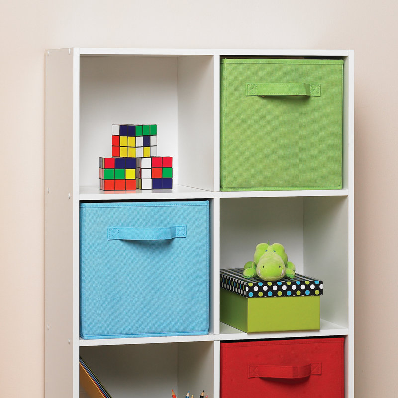 Tiroir en tissu Cubeicals, Ensemble de 2, Fuchsia