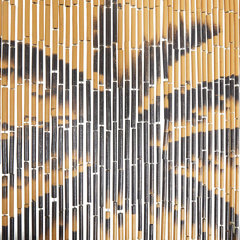 vidaXL Insect Door Curtain Bamboo 35.4"x78.7", Palm Tree, 35.43" W x 78.74" L