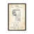 Toile encadrée de bois rustique foncé