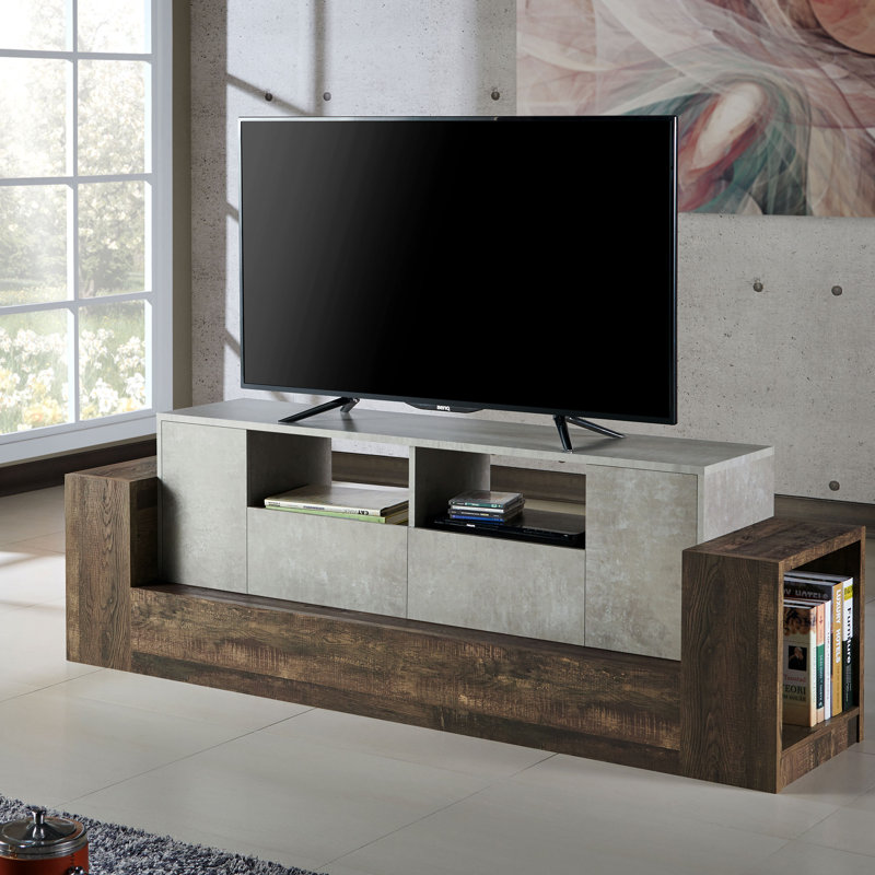 Campuzano Unfinished TV Stand for TVs up to 78"