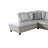 Delacourt 103.5" Wide Faux Leather Sofa & Chaise-1389271674