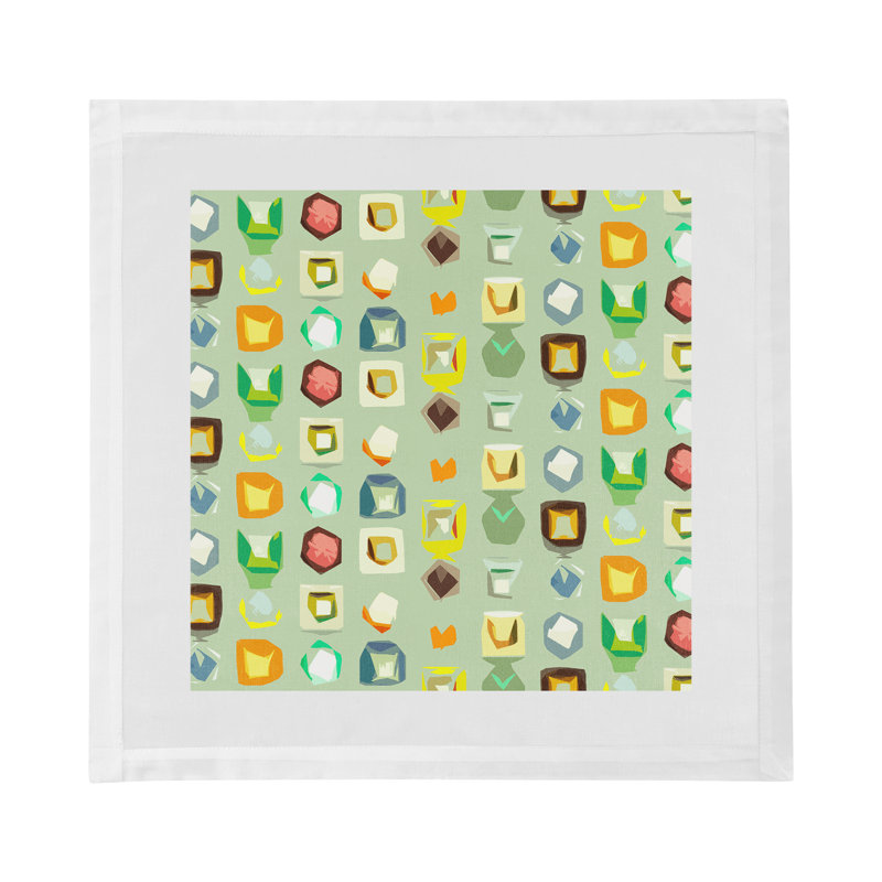 Color Pop Cotton Sateen Dinner Napkins, Granada