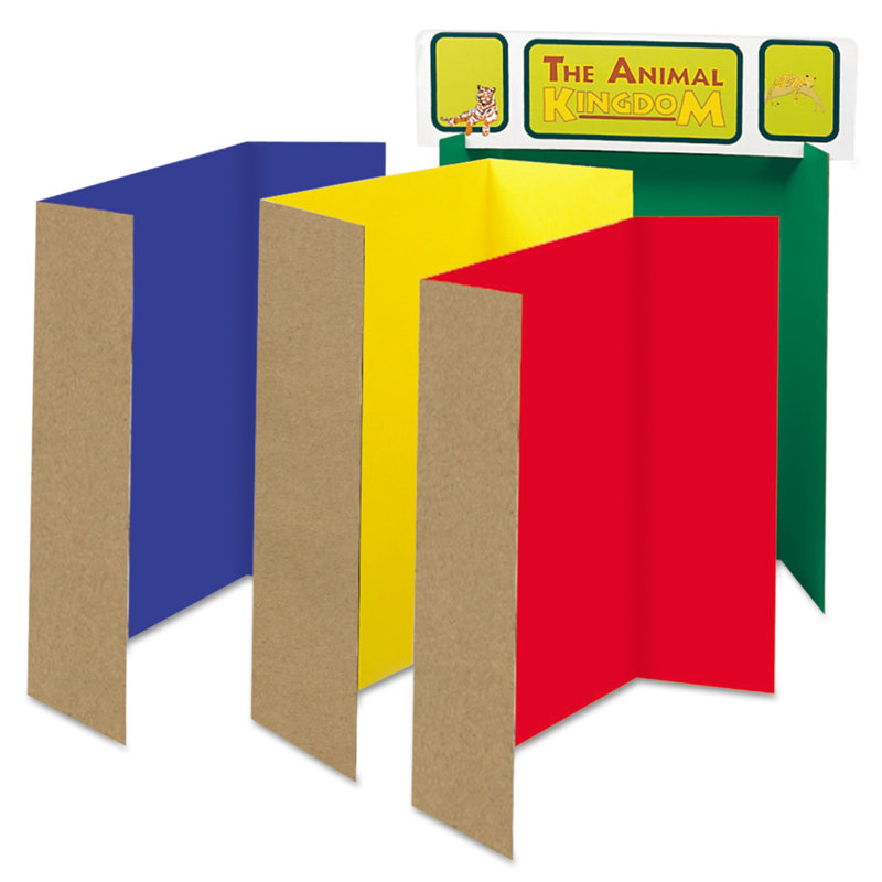 Pacon® Spotlight™ Presentation Boards Pacon Corporation Tabletop Booth Display