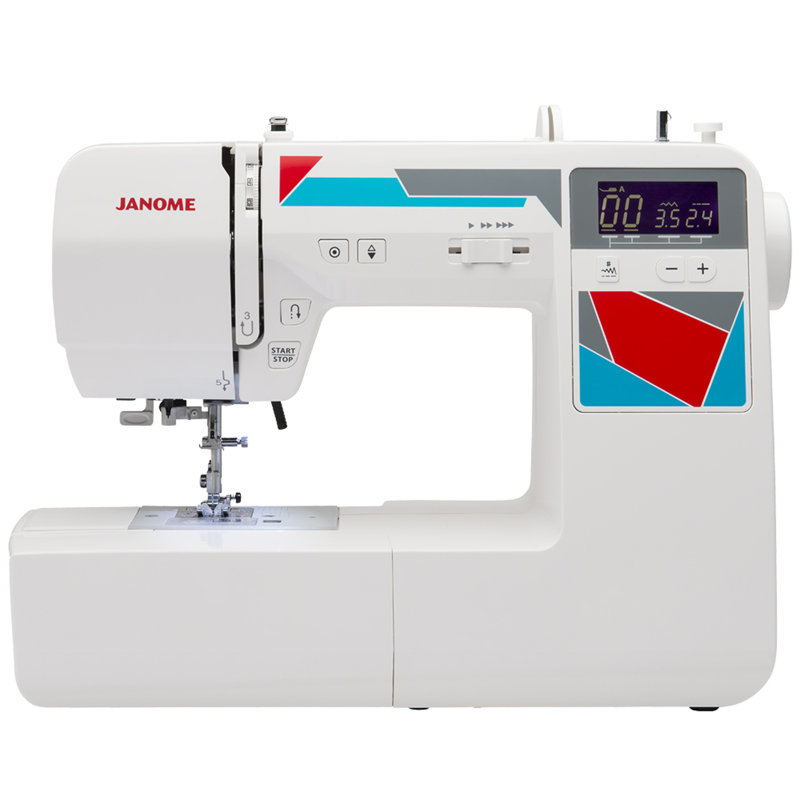 Janome Mod-100Q Computerized Electronic Sewing Machine with Quilting Package