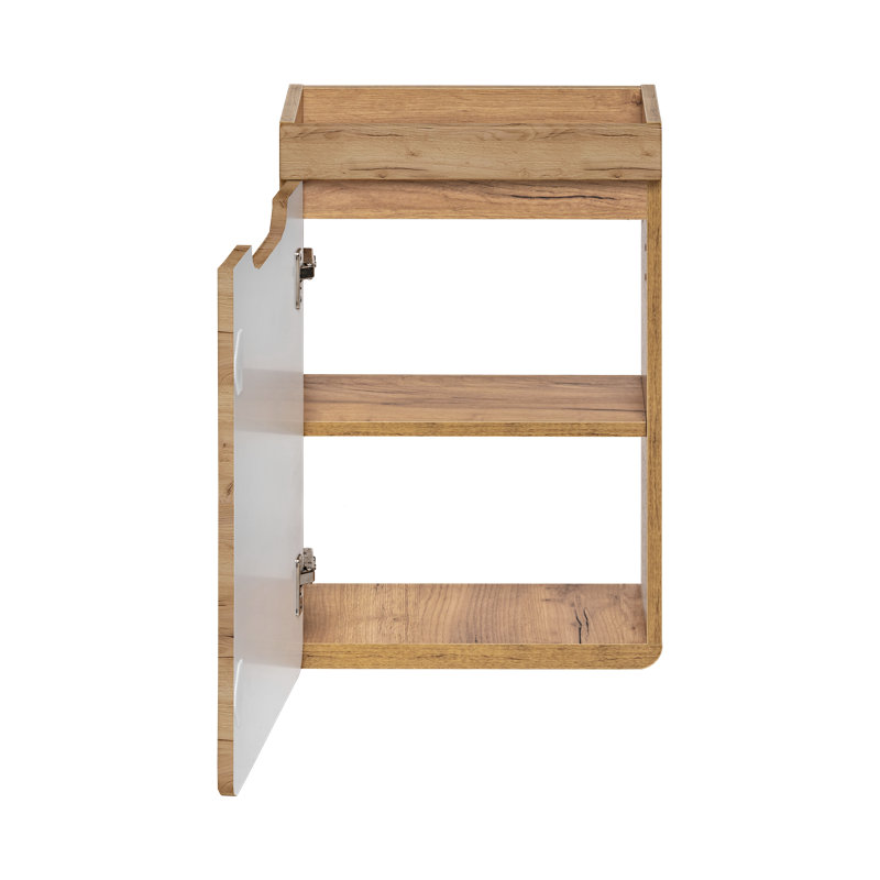 Bulwell 40cm Single Bathroom Vanity Base Only in Brown