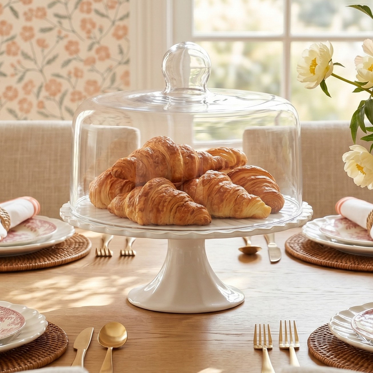 French Perle Cake Stand