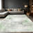 1PC Vintage Distressed Muted Sage Green Neutral Abstract Watercolor area rugs for Living Room, Soft and Comfortable, Suitable for all seasons, easy-to-maintain, machine washable Indoor floor mat, Under Table Farmhouse suitable for dining room,-416110284