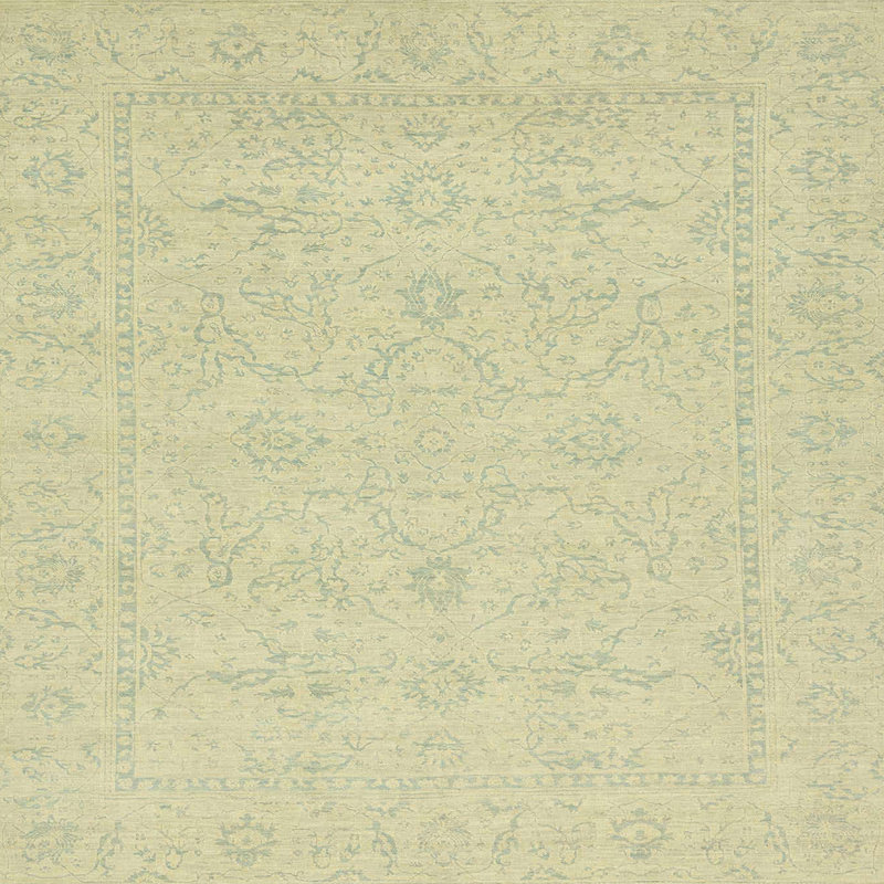 Tapis abstrait moderne 2755, Carré 8 pi
