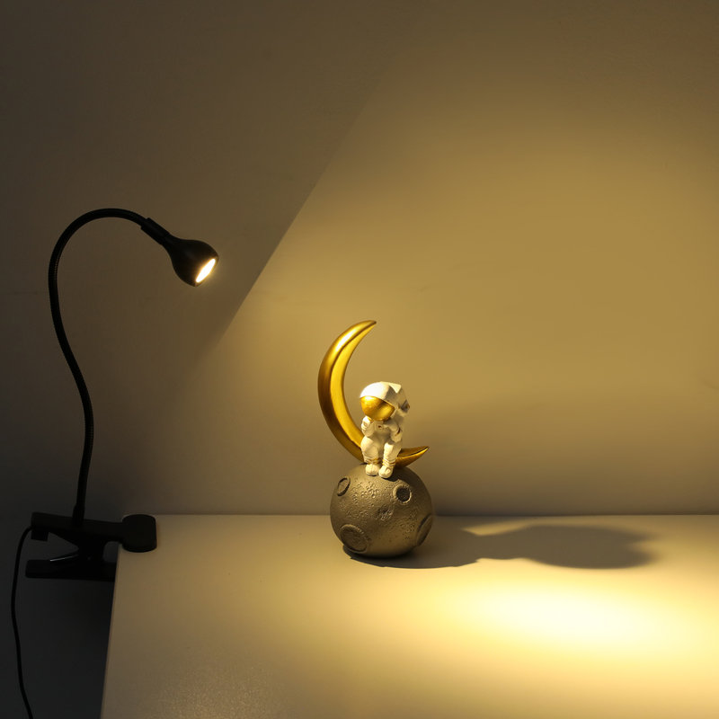 Simao Adjustable Clip On Lamp