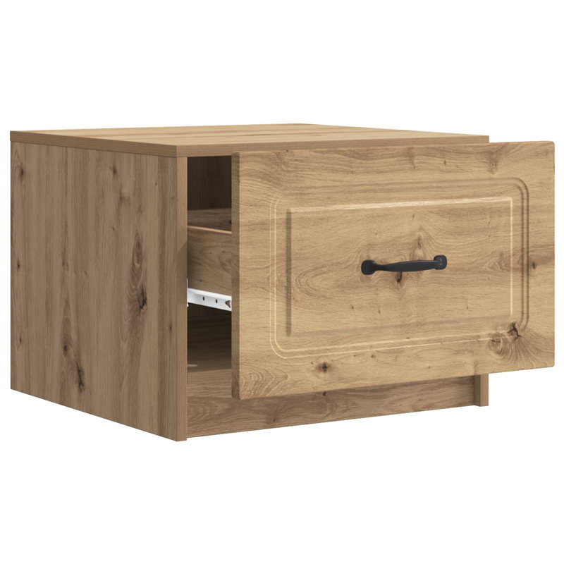 Coffee Table with Storage, Artisan Oak, 37cm H x 50cm L x 49cm W