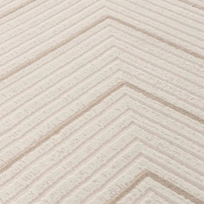 Carmel Modern Geometric Cream/Beige Area Rug, Rectangle 200 x 290 cm