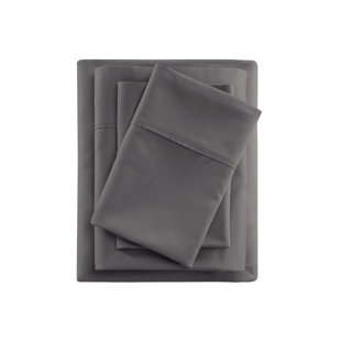 Ensemble de draps en mélange de coton 4 pièces pour très grand californien
