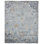 Ambrose Hand Knotted Oriental Area Rug in Blue; Washed Denim
