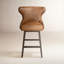 Tabouret de bar et de comptoir pivotant Caraline-89471353-89471352