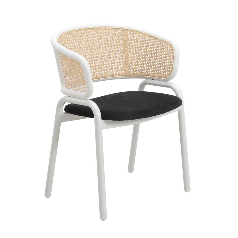 Chaise de salle à manger Daishun Ervilla, Noir