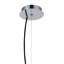 Phaedra 1 - Light Silver Dome Pendant