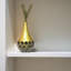 Vase de plancher en métal 9 po