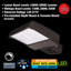 Projecteur à DEL intégré de 600 watts avec 13 300 à 30 750 lumens et CCT avec photocellule