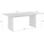 Montebello Pine Solid Wood Base Dining Table-1606849350-1606849345