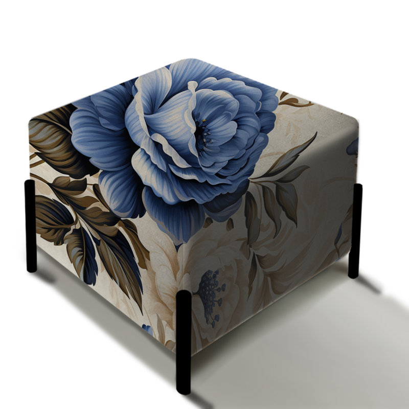 Motif victorien cobalt bleu Cobalt