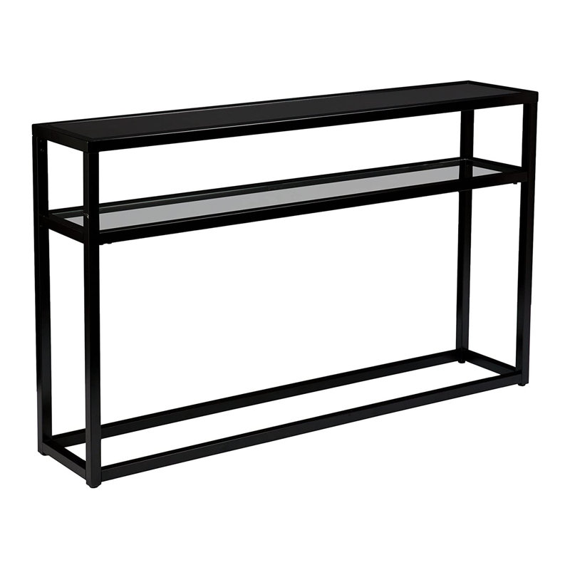 50.25'' Glass Top Console Table