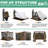 Pop Up Gazebo Screen Tent Screen House for Camping, 10x10 Screen Room with Mosquito Netting-104897144