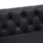Canapé Chesterfield avec dossier capitonné et accoudoirs évasés