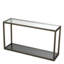Bethesda 55.12'' W Glass Console Table