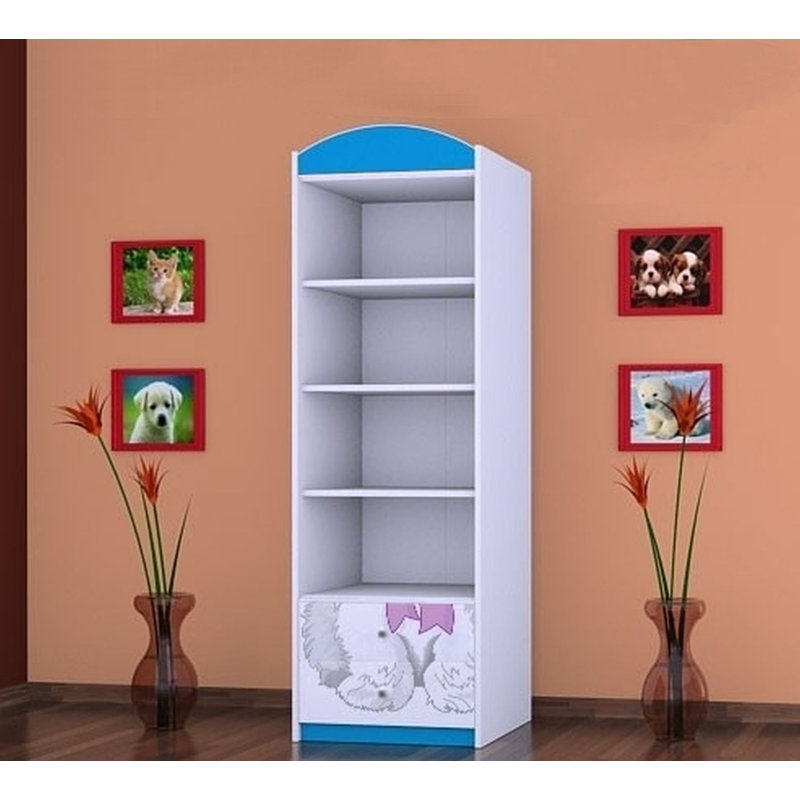 Orourke 1 Door Wardrobe, Blue