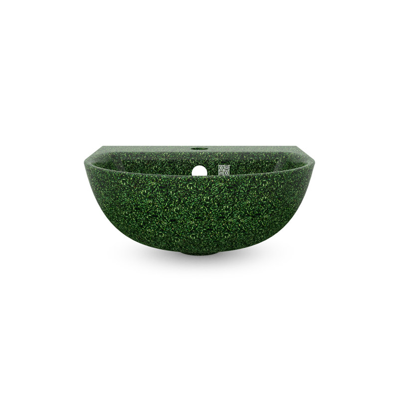 Soft40 15.75'' L Bathroom Sink, Moss
