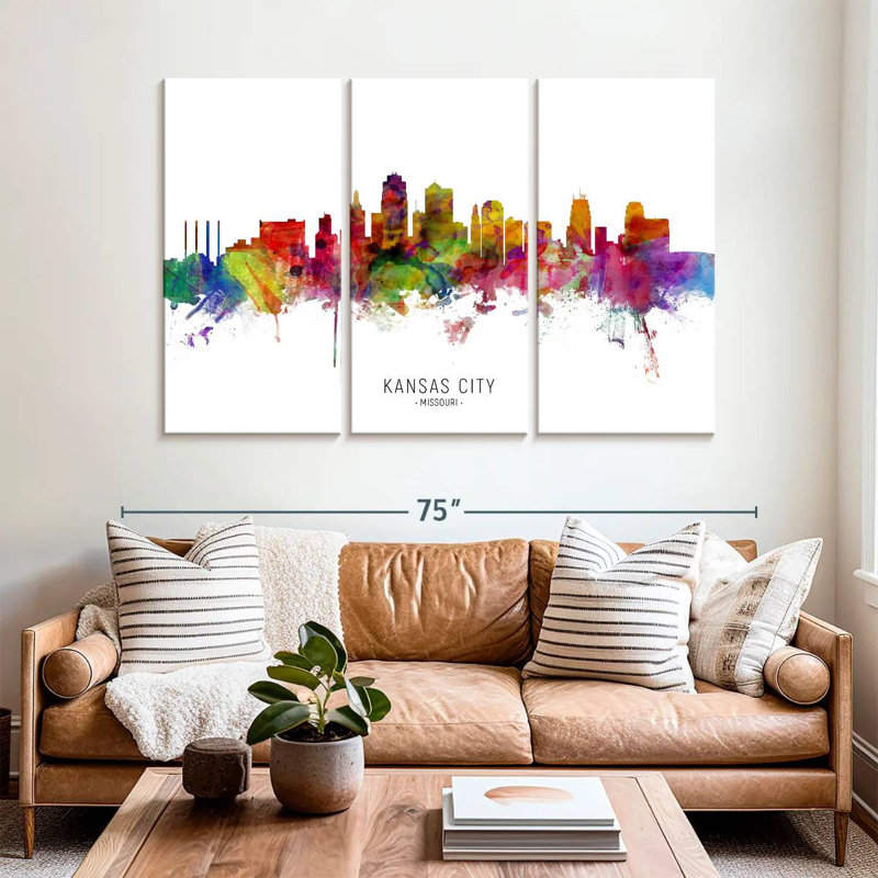 Rorry Kansas City Missouri Skyline I, 42" H x 65" W