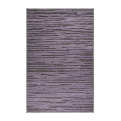 Tapis rose lavable à la machine
