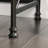 L-Shaped Metal Frame Desk With Built-In USB Ports