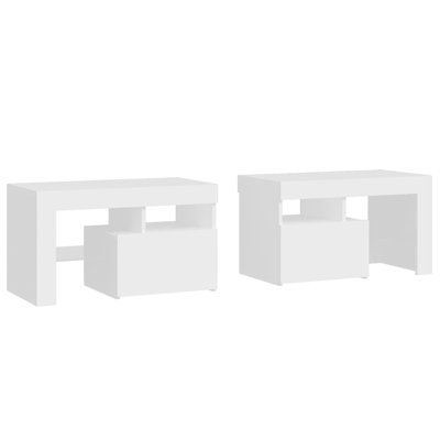 Almeera 70cm W Manufactured Wood Bedside Table