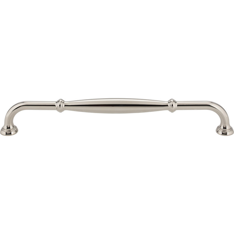 Tiffany Bar Pull, Polished Nickel, 6 5/16"