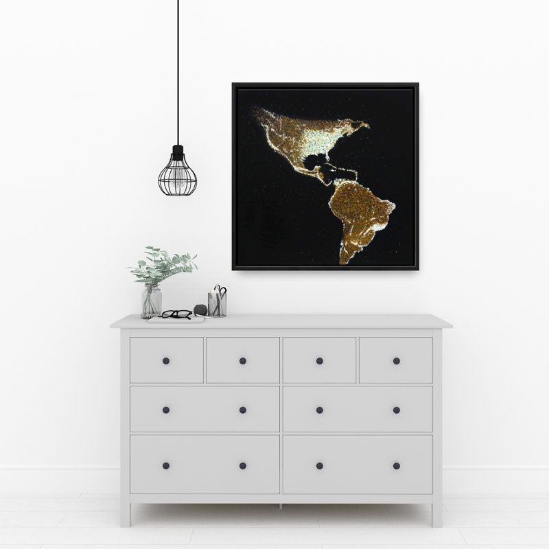 «American Continent At Night»