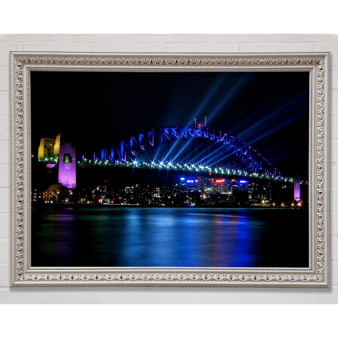 Sydney Harbour Bridge Blaues Licht - Druck