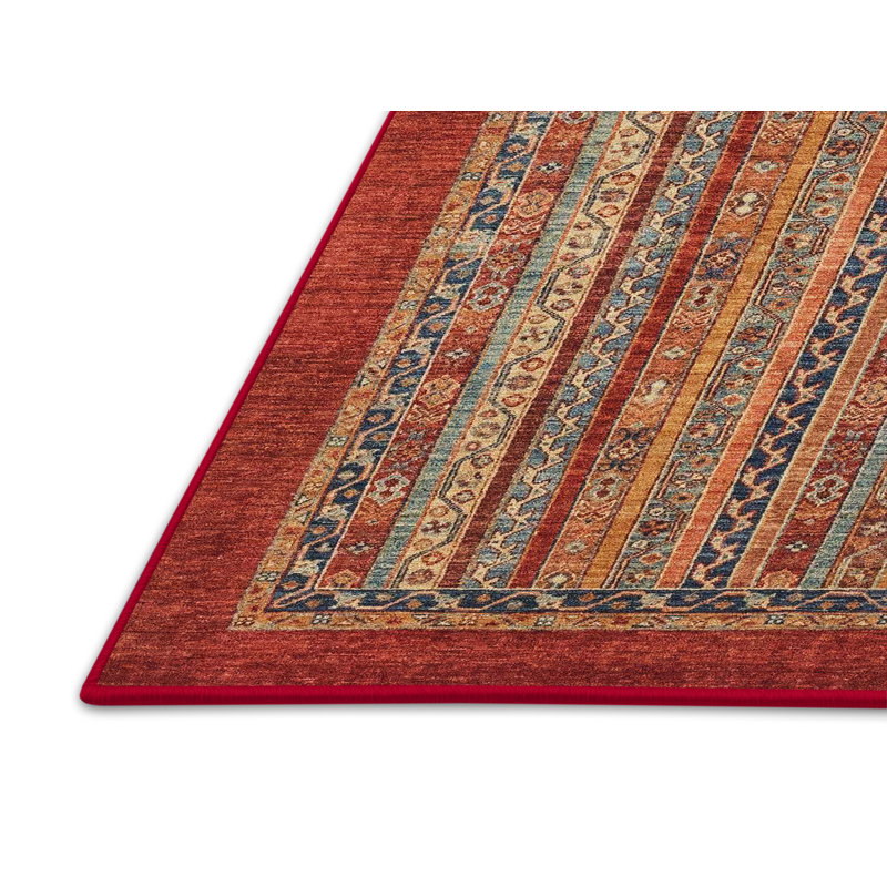 Abstract Indoor Rug, Rectangle 2' x 4'