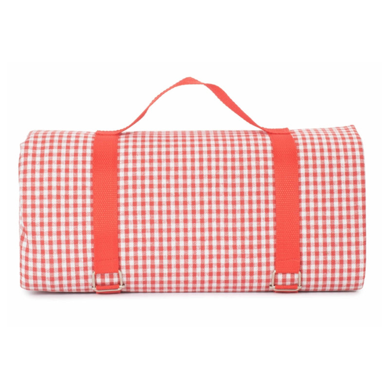 Gingham Picnic Blanket, Red/White