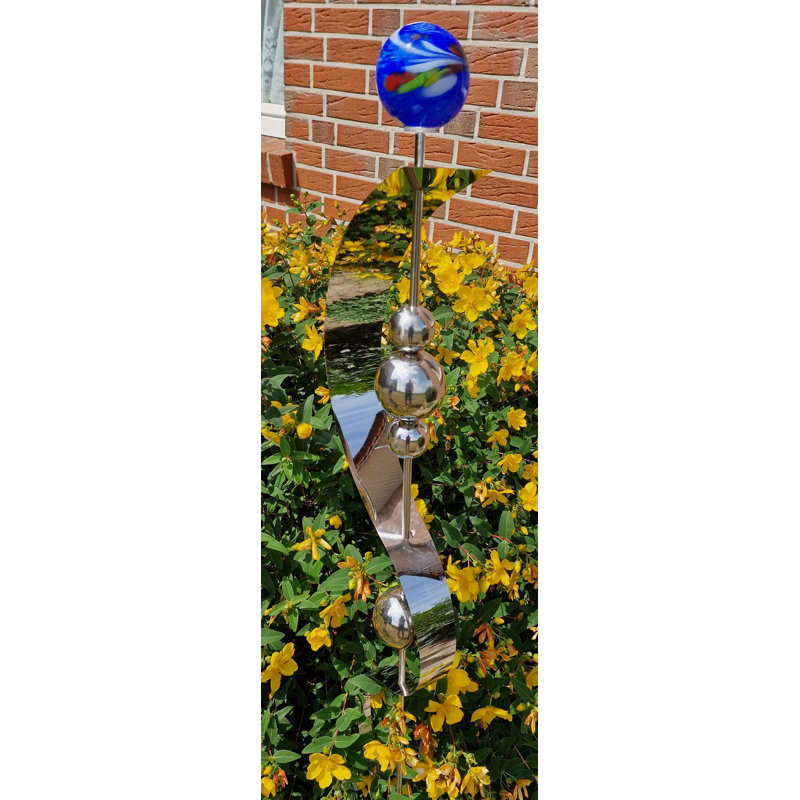Saco Metal Abstract Gazing Ball