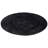 Huckstep One-of-a-Kind 9' 1" X 9' 1" Round Wool Area Rug Black