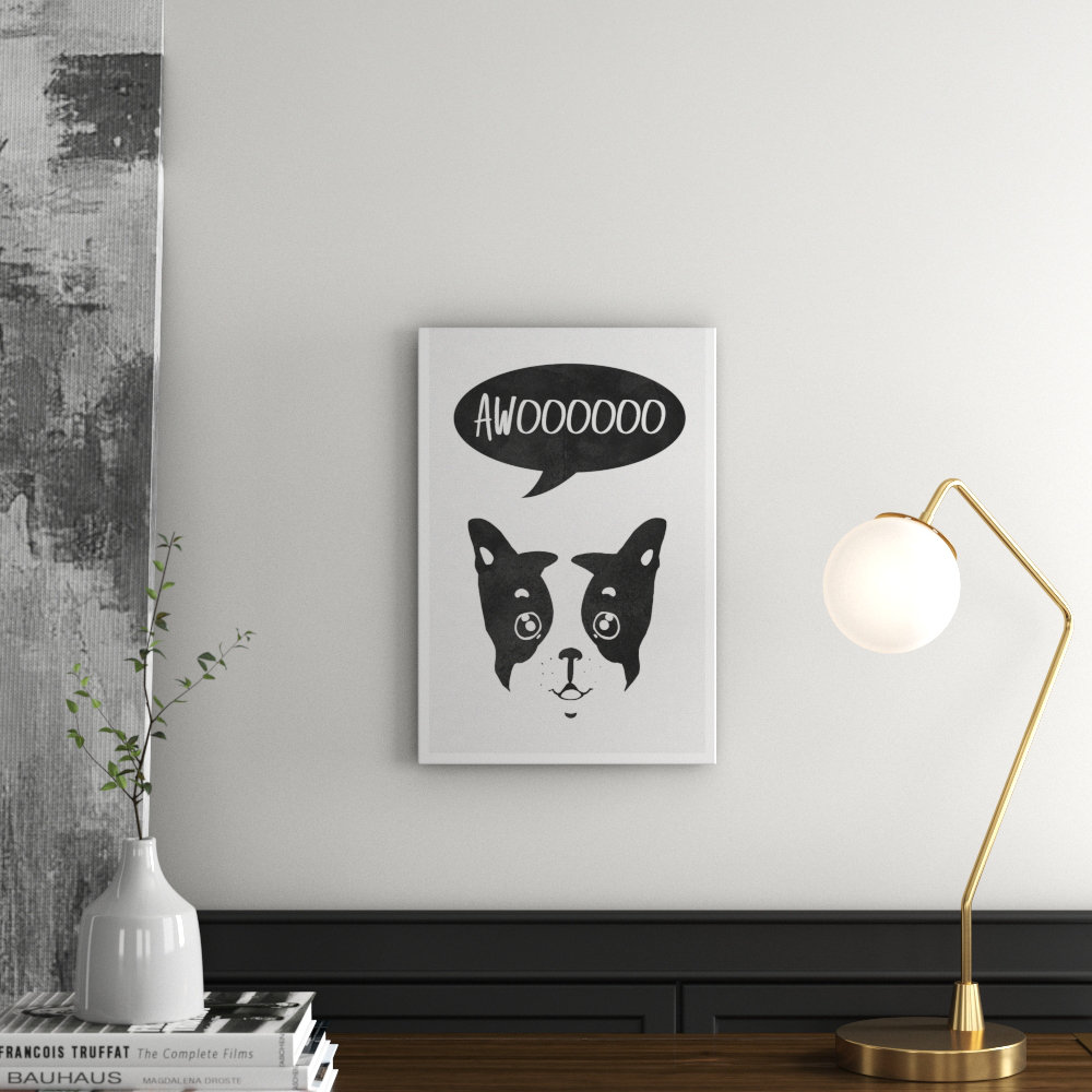 'Howling' Textual Art