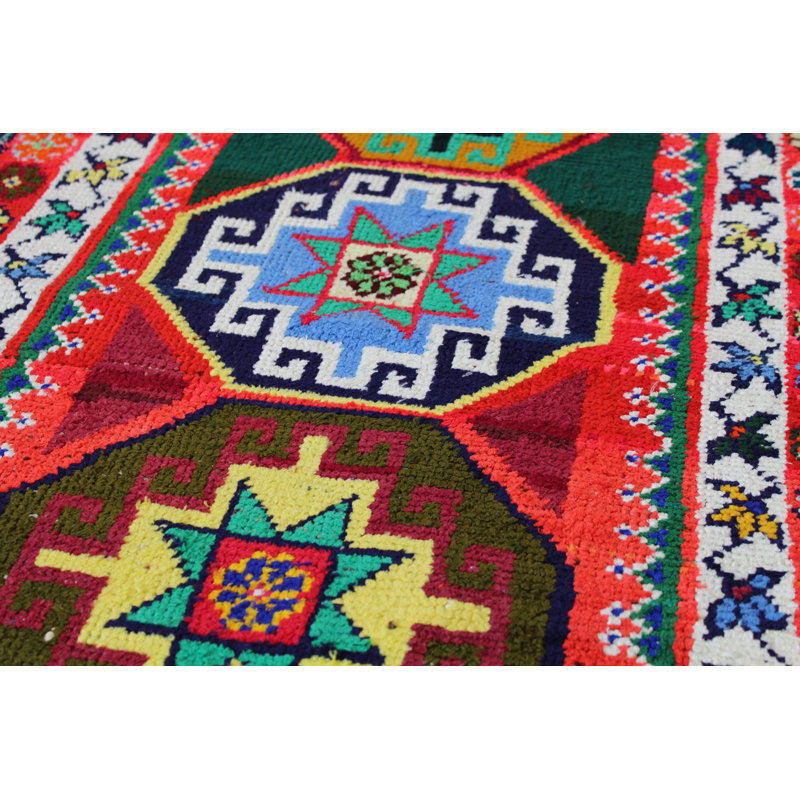 Herki One-of-a-Kind 2'7" X 12'2" Area Rug