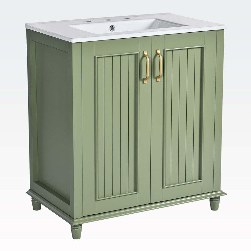 Meuble-lavabo 30 po avec lavabo en résine