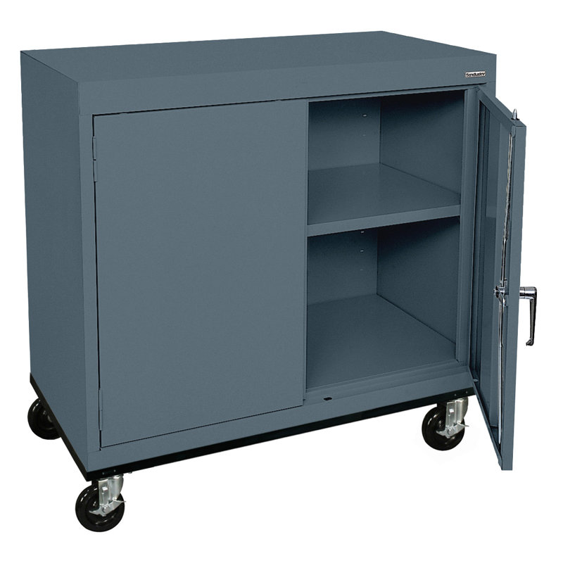 Armoire de rangement à 2 tablettes Transport, Anthracite