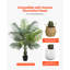Palmier artificiel artificiel en pot pour décoration de bureau personnel-985357111