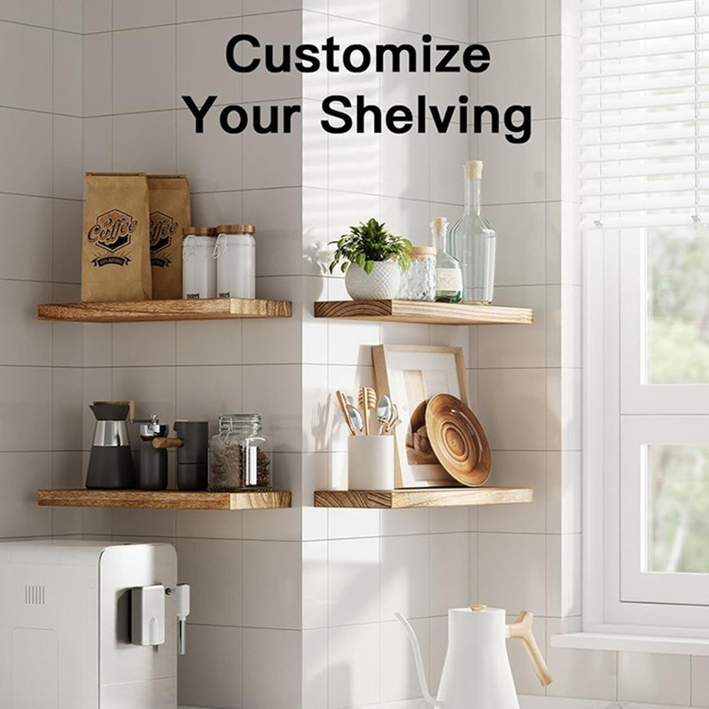 4 Piece Floating Shelf